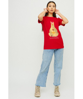 Футболка Boyfriend / дышащий принт /