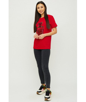 Футболка Boyfriend / дышащий принт /