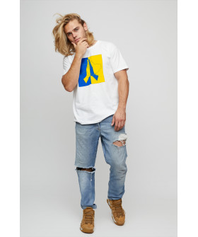 Basic men's T-shirt /breathable print/