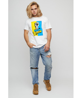 Basic men's T-shirt /breathable print/