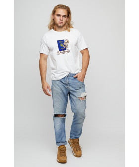 Basic men's T-shirt /breathable print/