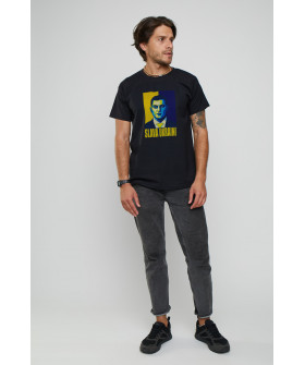 Basic men's T-shirt /breathable print/