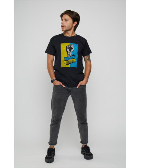 Basic men's T-shirt /breathable print/