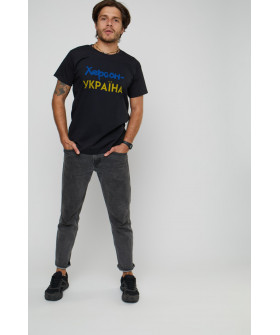 Basic men's T-shirt /breathable print/