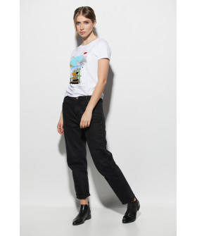 Футболка жіноча basic /дихаючий принт/