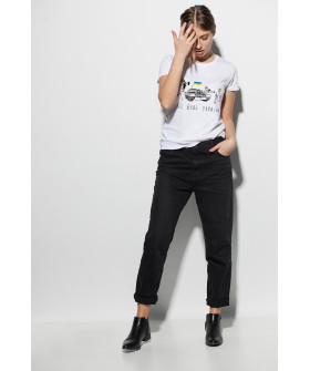 Basic men's T-shirt /breathable print/