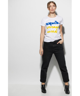 Футболка жіноча basic /дихаючий принт/