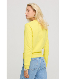 Women's sweatshirt with a print basic /no flis/ 