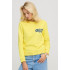 Women's sweatshirt with a print basic /no flis/ 