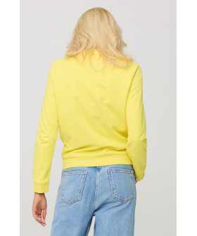 Women's sweatshirt with a print basic /no flis/ 