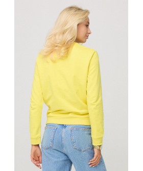 Women's sweatshirt with a print basic /no flis/ 