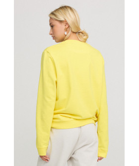 Women's sweatshirt with oversized print /no flis/ 