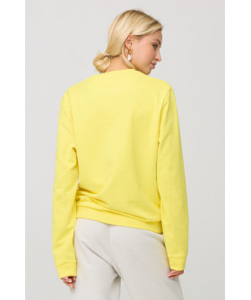 Women's sweatshirt with oversized print /no flis/ 