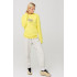 Women's sweatshirt with oversized print /no flis/ 