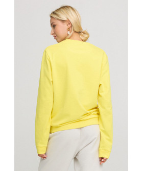 Women's sweatshirt with oversized print /no flis/ 