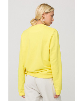 Women's sweatshirt with oversized print /no flis/ 