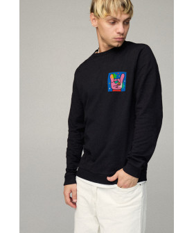 Men's sweatshirt BASIC /no flis/