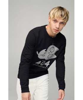 Men's sweatshirt BASIC /no flis/