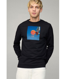 Men's sweatshirt BASIC /no flis/