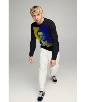 Світшот чоловічий BASIC /no flis/