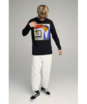 Світшот чоловічий BASIC /no flis/