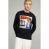 Men's sweatshirt BASIC /no flis/