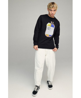 Світшот чоловічий BASIC /no flis/