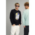 Men's sweatshirt BASIC /no flis/