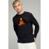 Men's sweatshirt BASIC /no flis/