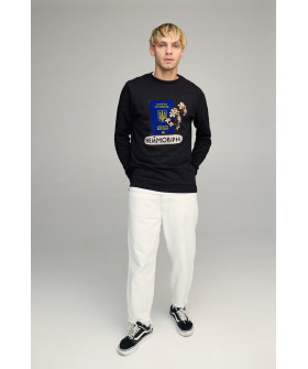 Свитшот мужской BASIC /no flis/