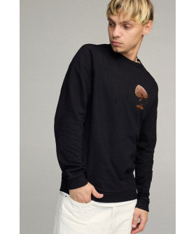 Men's sweatshirt BASIC /no flis/