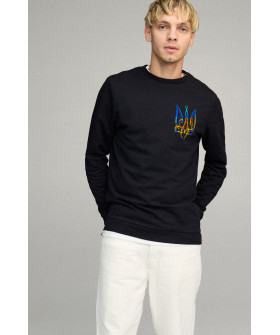 Men's sweatshirt BASIC /no flis/