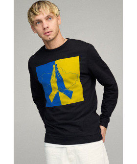 Men's sweatshirt BASIC /no flis/