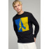 Men's sweatshirt BASIC /no flis/