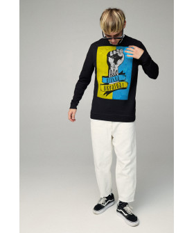 Світшот чоловічий BASIC /no flis/