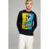 Men's sweatshirt BASIC /no flis/