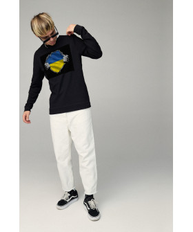 Свитшот мужской BASIC /no flis/