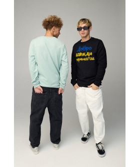 Світшот чоловічий BASIC /no flis/