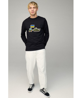 Свитшот мужской BASIC /no flis/