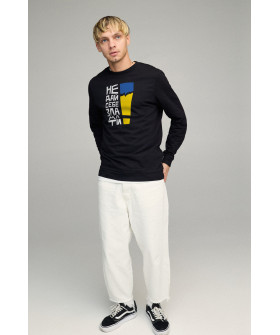 Світшот чоловічий BASIC /no flis/