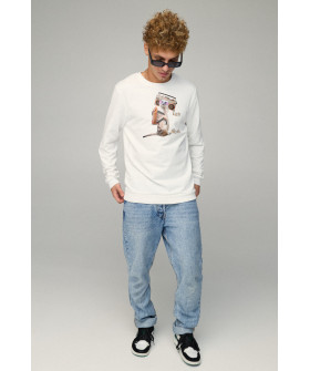 Світшот чоловічий BASIC /no flis/