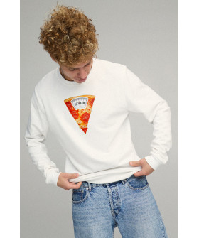 Men's sweatshirt BASIC /no flis/