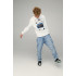 Men's sweatshirt BASIC /no flis/