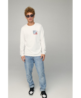 Men's sweatshirt BASIC /no flis/