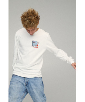 Men's sweatshirt BASIC /no flis/