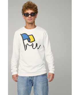 Men's sweatshirt BASIC /no flis/