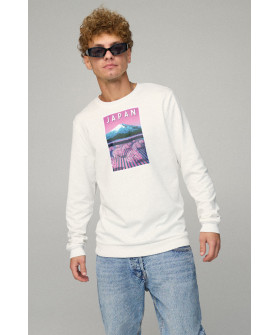 Men's sweatshirt BASIC /no flis/