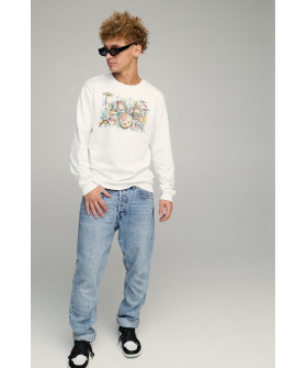 Men's sweatshirt BASIC /no flis/