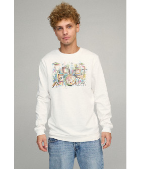 Men's sweatshirt BASIC /no flis/