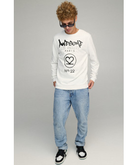 Men's sweatshirt BASIC /no flis/